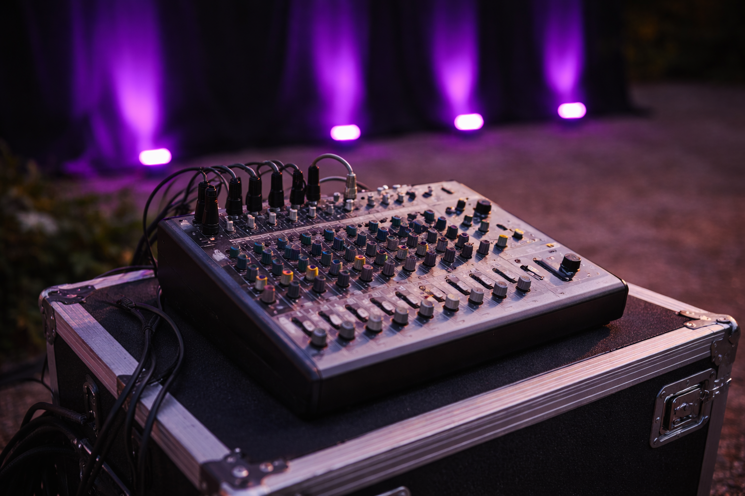 OnSite AV & Staging crew managing corporate event Charlotte NC